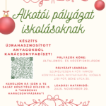 Alkotói pályázat iskolásoknak