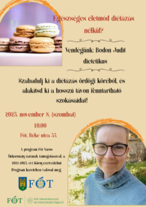 Bodon Judit.Dietetikus